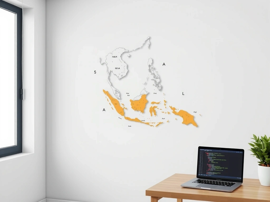 Modern office environment in Malaysia